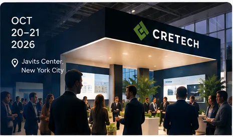 CREtech New York exhibition floor