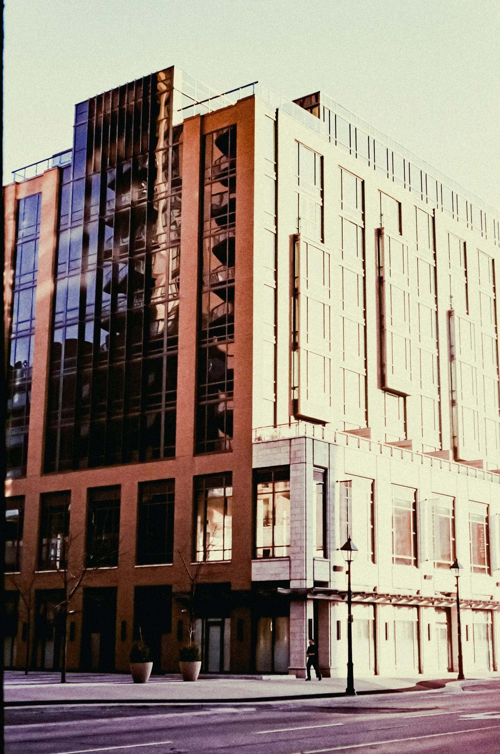 Downtown commercial office building